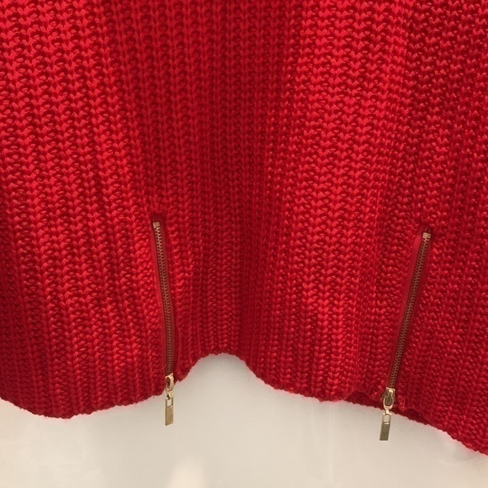Modamix Red Turtleneck Sweater - Picture 2 of 6